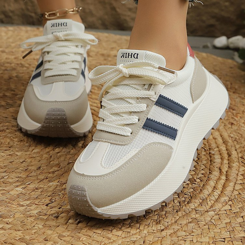 White Sneaker Care Kit - Modne, oddychające, sportowe, codzienne damskie buty
