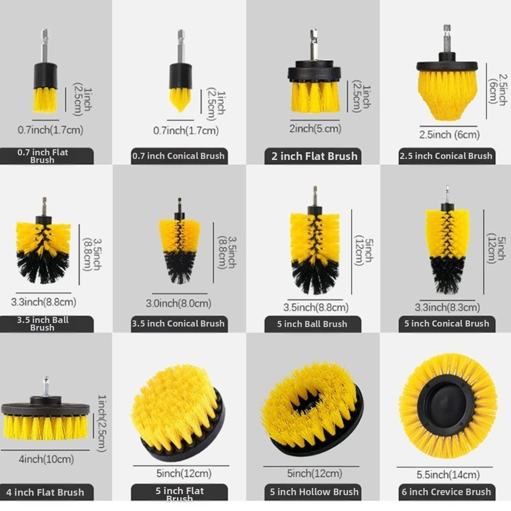 5-częściowy zestaw szczotek do – Brush Bristle Set recenzja i cena