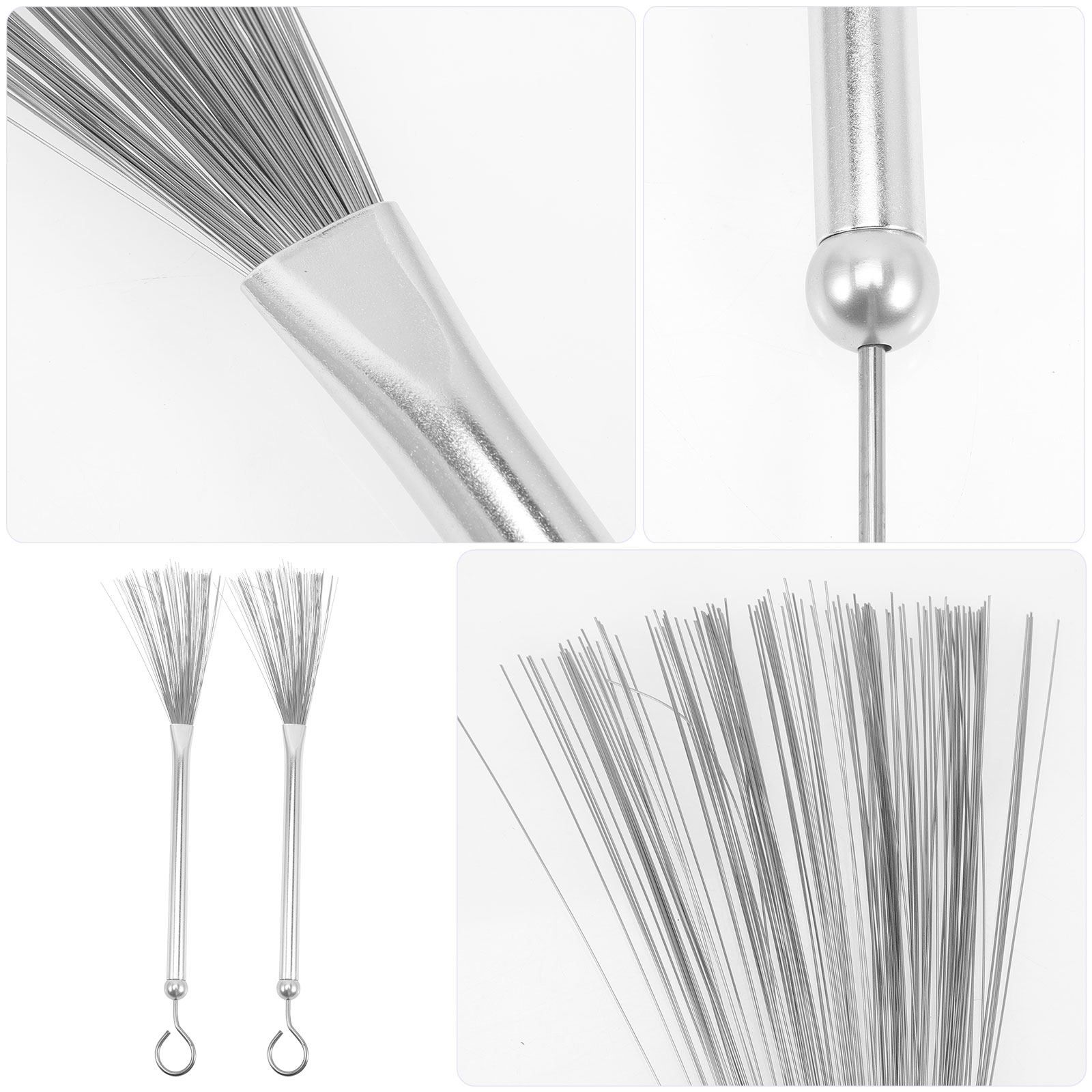 2 sztuki metalowych, profesjon – Brush Bristle Set recenzja i cena